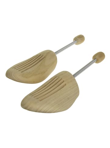 Unbekannt Schuhspanner Holzspiralspanner in braun