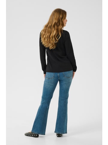 CULTURE Langarm-Shirt CUbase Relaxed fit in Black