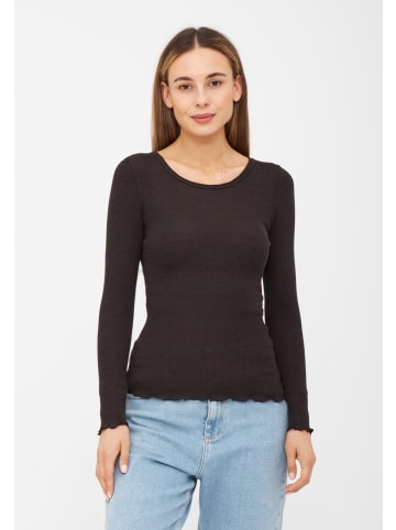 TOOCHE Langarmshirt "Oslo" in braun