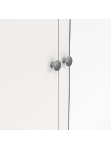 ebuy24 Kleiderschrank Madrid Weiß 150 x 59 cm