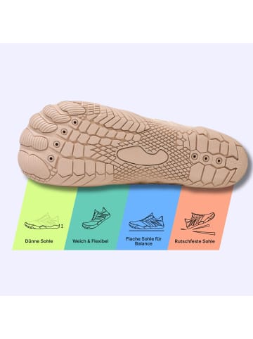 DOTALES BalanceStep Barfußschuhe in  Beige 36