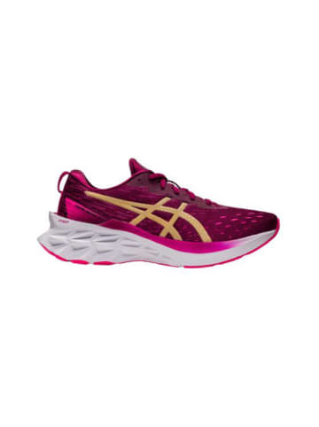 asics Laufschuhe Kunststoff, Mesh in Rot