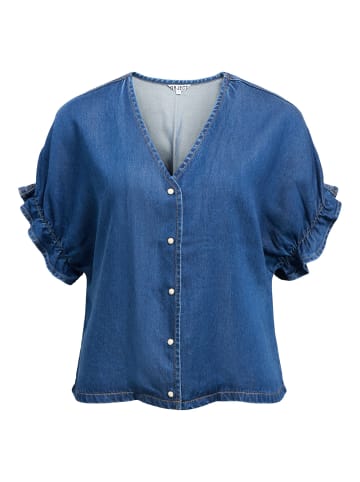 Object Oberteil in Medium Blue Denim