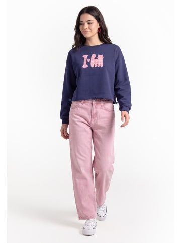 myMo Women Sweatshirt in Navy