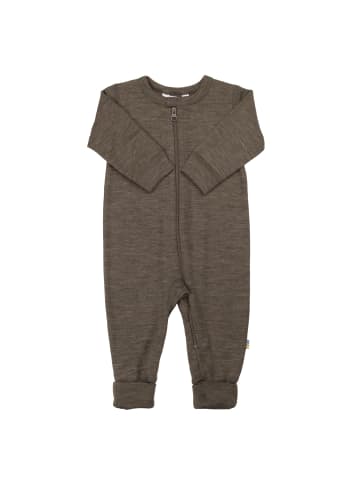 Joha Jumpsuit Merinowolle/Seide in braun