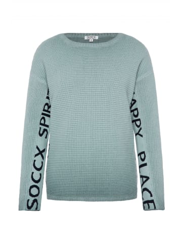 soccx Pullover in hellblau