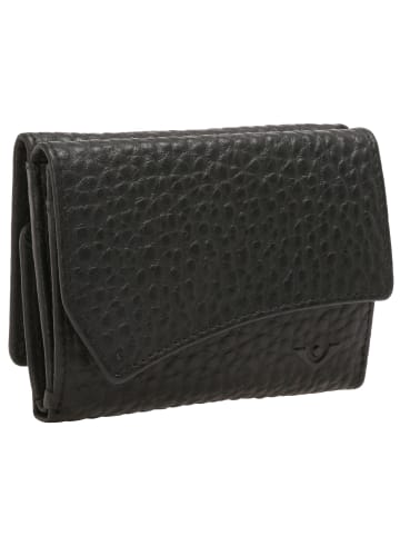 VLD VOi Leather Design Hirsch Carita Geldbörse Leder 11 cm schwarz