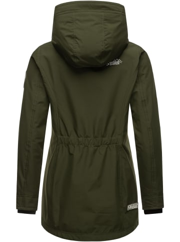 Marikoo Outdoorjacke Honigbeere in Olive