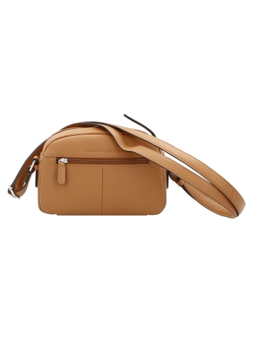 PICARD Pure Umhängetasche Leder 21 cm in cognac