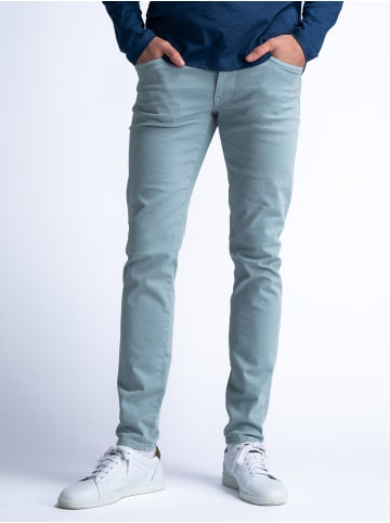 Petrol Industries Seaham Colored Slim Fit Denim Pearl City in Blau