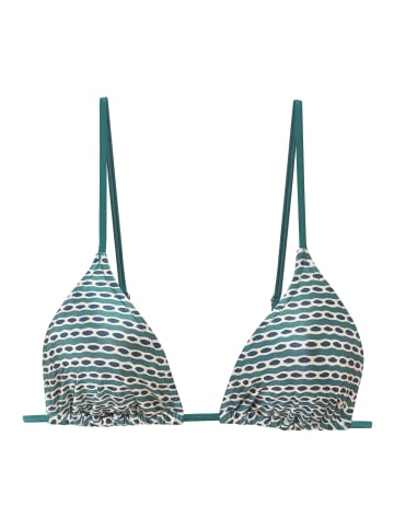 Copenhagen Studios Triangel-Bikini-Top in petrol