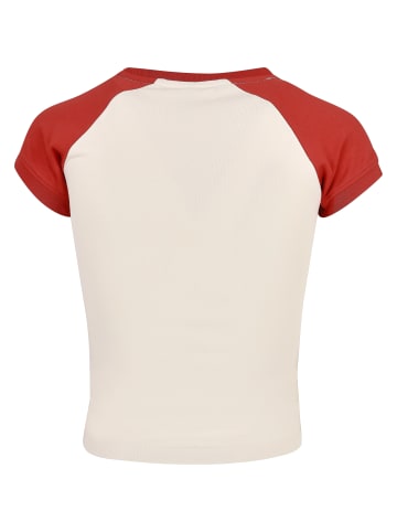 Urban Classics T-Shirt in whitesand/hugered