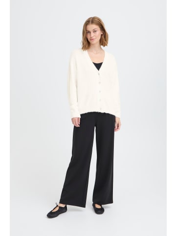 ICHI Strick-Cardigan langarm IHBRULA Loose fit in Cloud Dancer