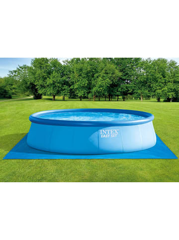 Intex Bodenplane für Pools Ø244 - 457cm in blau