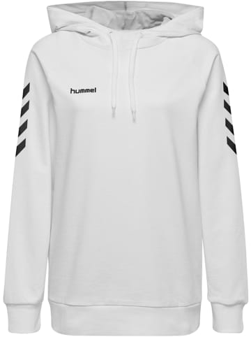 Hummel Hummel Cotton Kapuzenpullover Hmlgo Multisport Damen Atmungsaktiv in WHITE