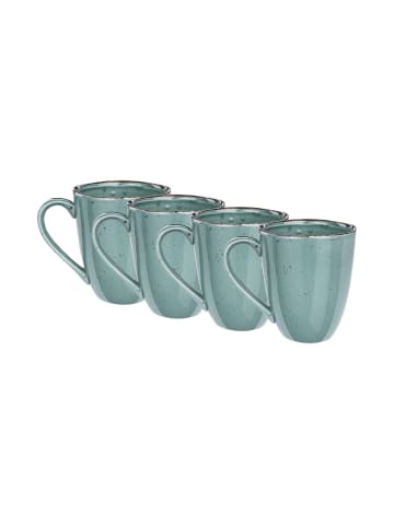 Butlers 4x Tasse 300ml FINCA in Blau