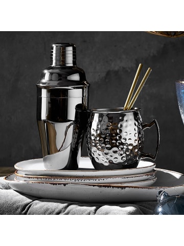 Butlers Becher MOSCOW MULE 4er-Set in Schwarz
