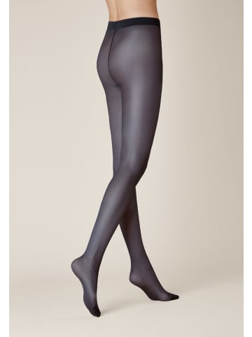 Kunert Feinstrumpfhose Satin Look 20 transparent glänzend in Marine