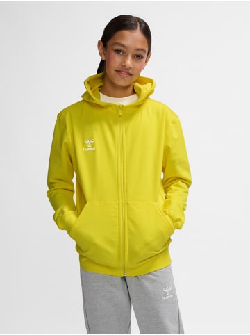 Hummel Reißverschluss Kapuzenpullover Hmlgo Kinder in BLAZING YELLOW