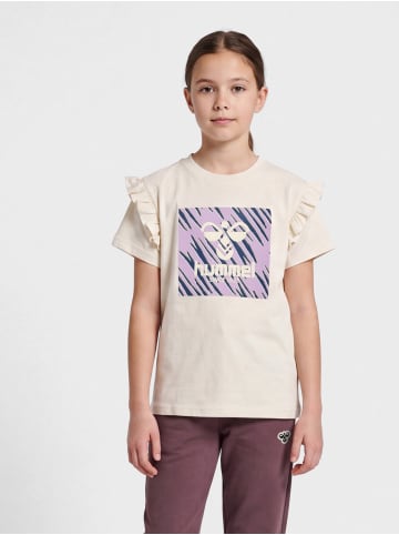 Hummel T-Shirt Hmlflowy Mädchen in BIRCH