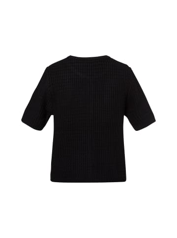 Marie Lund Strickjacke in schwarz - 0001