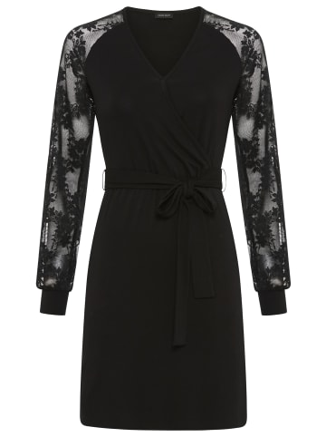 Laura Scott Spitzenkleid in schwarz