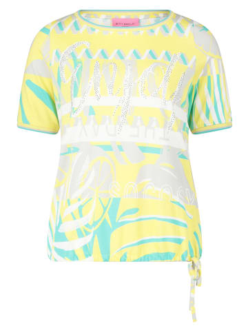 Betty Barclay Casual-Shirt mit Tunnelzug in Yellow/White