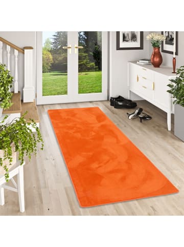 Hochflor-Läufer Deluxe in orange