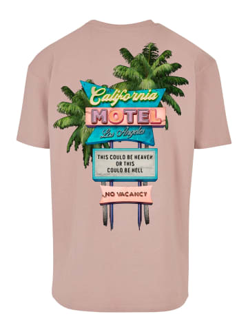 Mister Tee Mister Tee Unisex California Motel Oversize Tee in duskrose