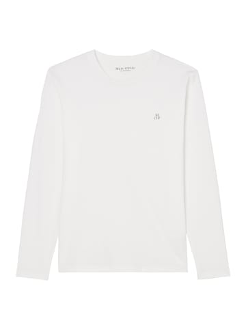 Marc O'Polo Longsleeve 1er Pack in Weiß