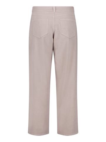 CARTOON Casual-Hose mit Struktur in Taupe