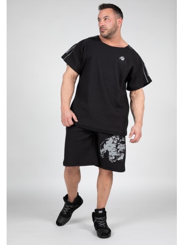 Gorilla Wear Shorts - Buffalo old school - Schwarz/Grau