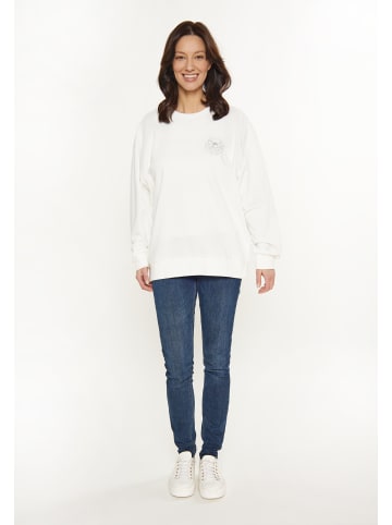 Usha Women Sweatshirt in white