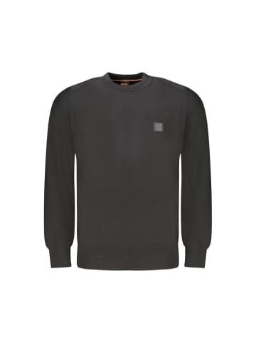 Hugo Boss Schwarz Baumwolle Herren Pullover
