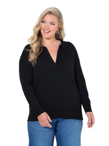 MIAMODA Pullover in schwarz