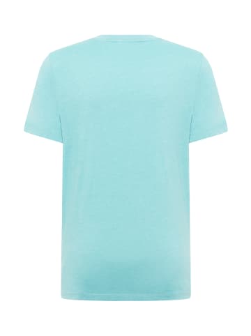 ELBSAND T-Shirt Ibbe in Ocean Wave Melange