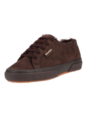 Superga Sneaker 2750 SHEARLING Dunkelbraun