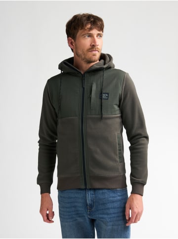 Petrol Industries Hybrid-Kapuzenjacke elmwood in Grau