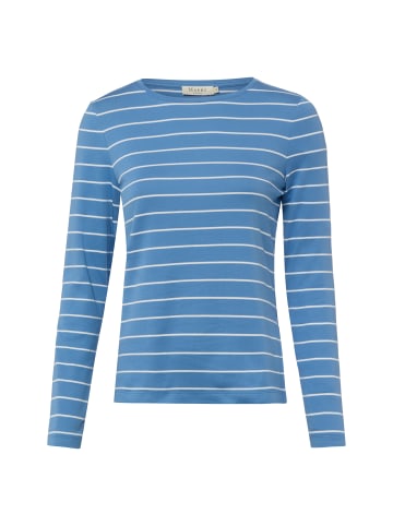 März Langarmshirt in blau weiß
