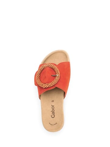 Gabor Fashion Pantolette in orange