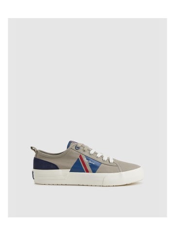Pepe Jeans Sneaker Allen in Beige/Blau