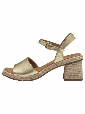 Tamaris Riemchen Sandalen für Damen in gold