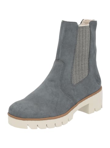 rieker Stiefeletten in Jeans/Leinen