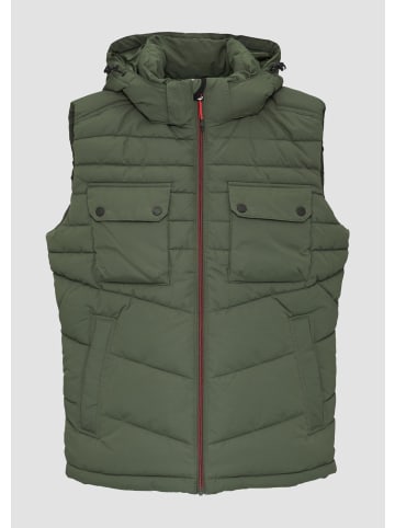 s.Oliver Outdoor-Weste in 7940_olivgrün