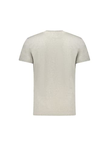 Tommy Hilfiger Grau Herren T-Shirt aus Baumwolle