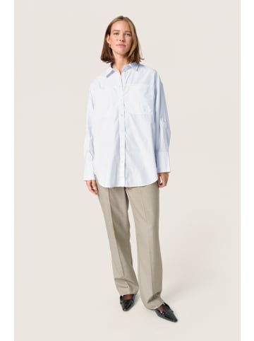 Soaked in Luxury Langarm - Hemd SLCalico in Broken White