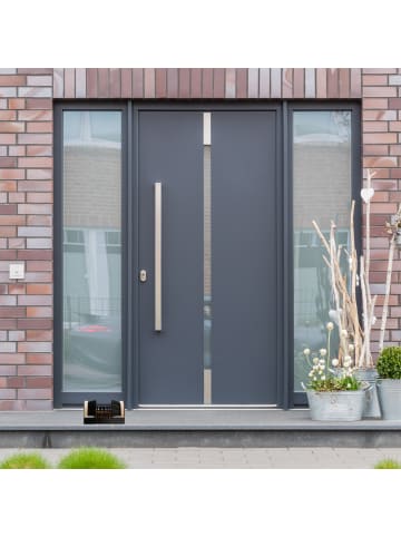 relaxdays 10x Schuhabstreifer in Schwarz/ Natur