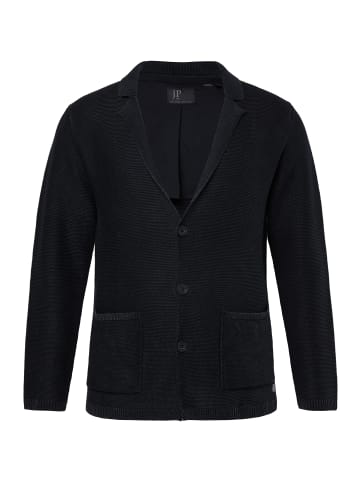 JP1880 Strickjacke in schwarz