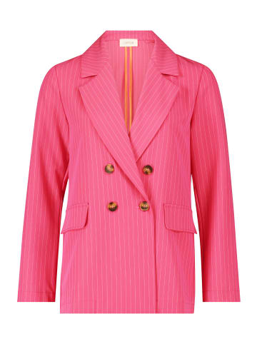 CARTOON Casual-Blazer figurbetont in Pink/White