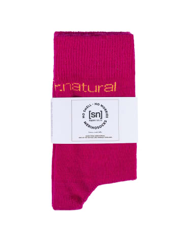 super.natural KIDS ALL DAY SOCKS 2-PACK in Rot